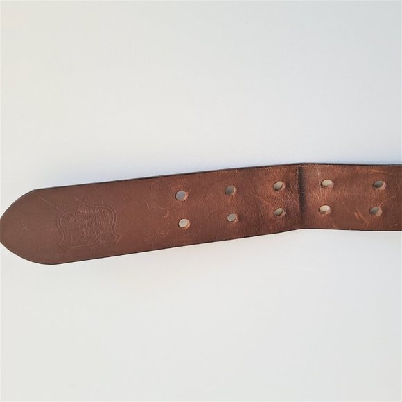 Levi's genuine leather brown belt. - Picture 4 of 8